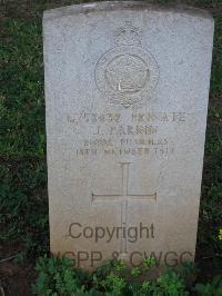 Dar Es Salaam War Cemetery - Parkin, J